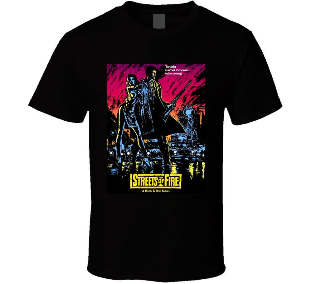 Streets Of Fire Movie Poster Lane Pare T Shirt Unisex T-Shirt S