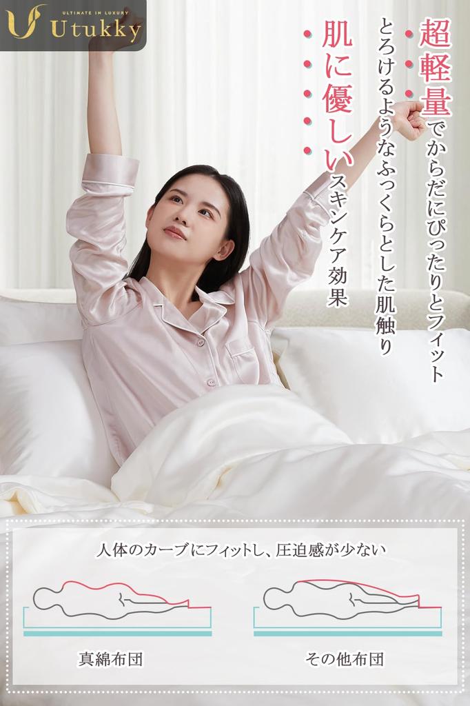 Edredón de seda Utukky Rango Seda Lujo Frío Todo Antibacteriano y Olor Suave para el Alivio de la Humedad al Dormir Ultra Algodón Presente Individual