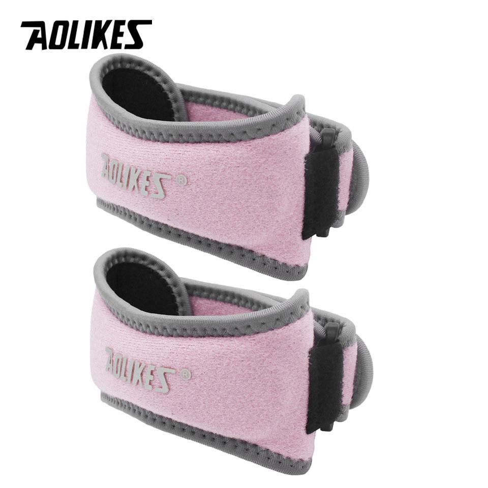 Aolikes 1Pair Knee Braces Adjustable Patellar Stabilizer Band For Knee Pain Support Basketball Running