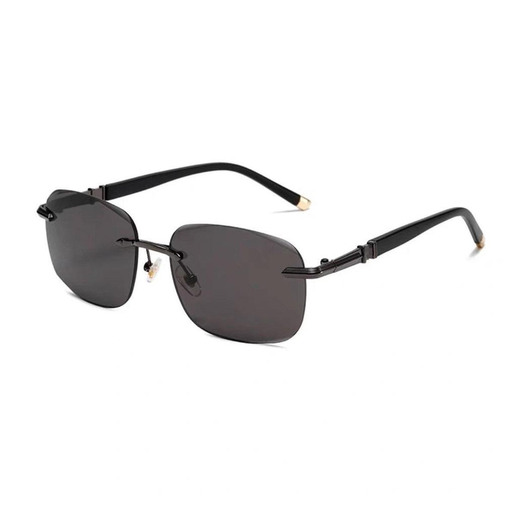 X2018 Rimless Metal Sunglasses for Men - Ideal for Fishing & Driving, Trendy Women's Fashion Accessory
