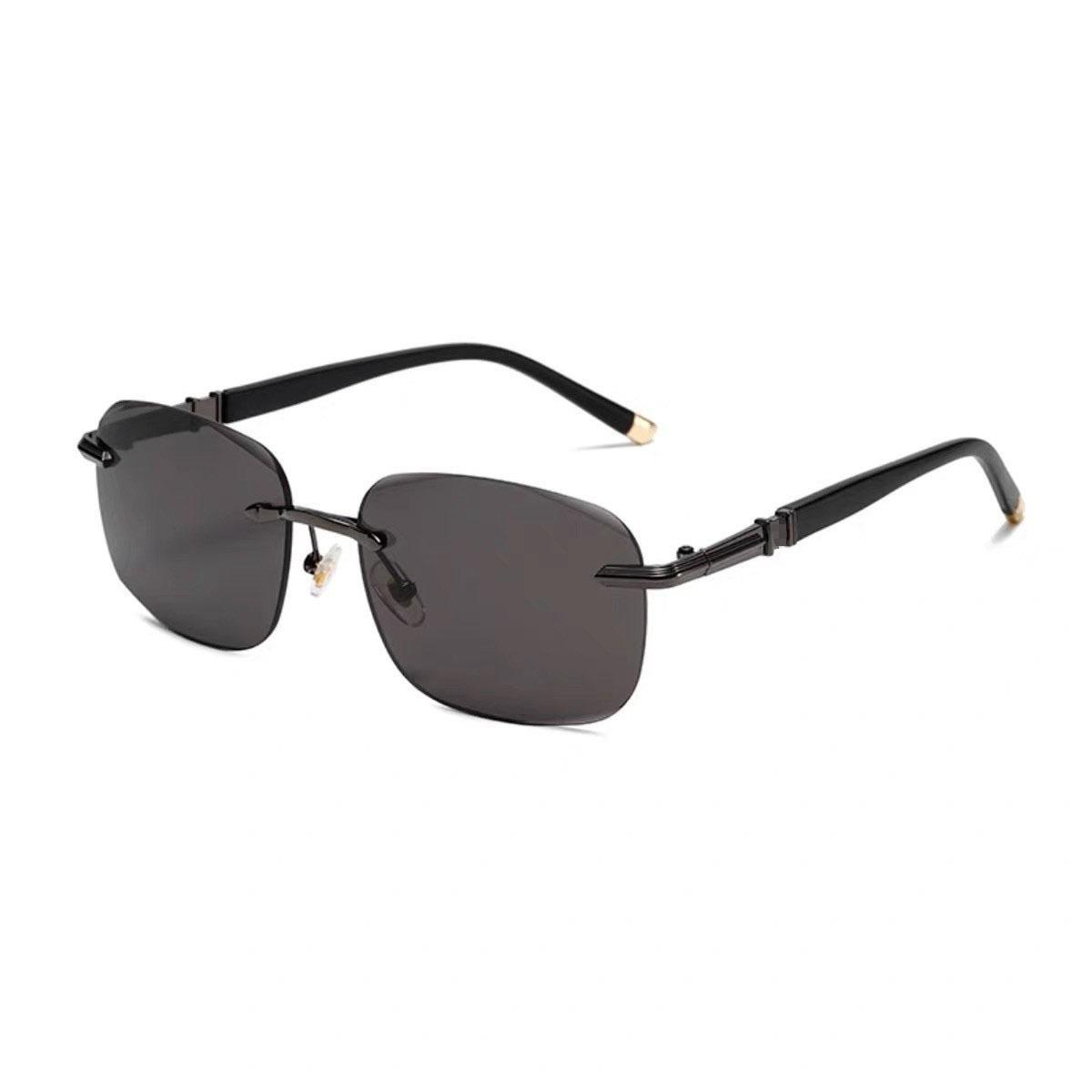 X2018 Rimless Metal Sunglasses for Men - Ideal for Fishing & Driving, Trendy Women s Fashion Accessory