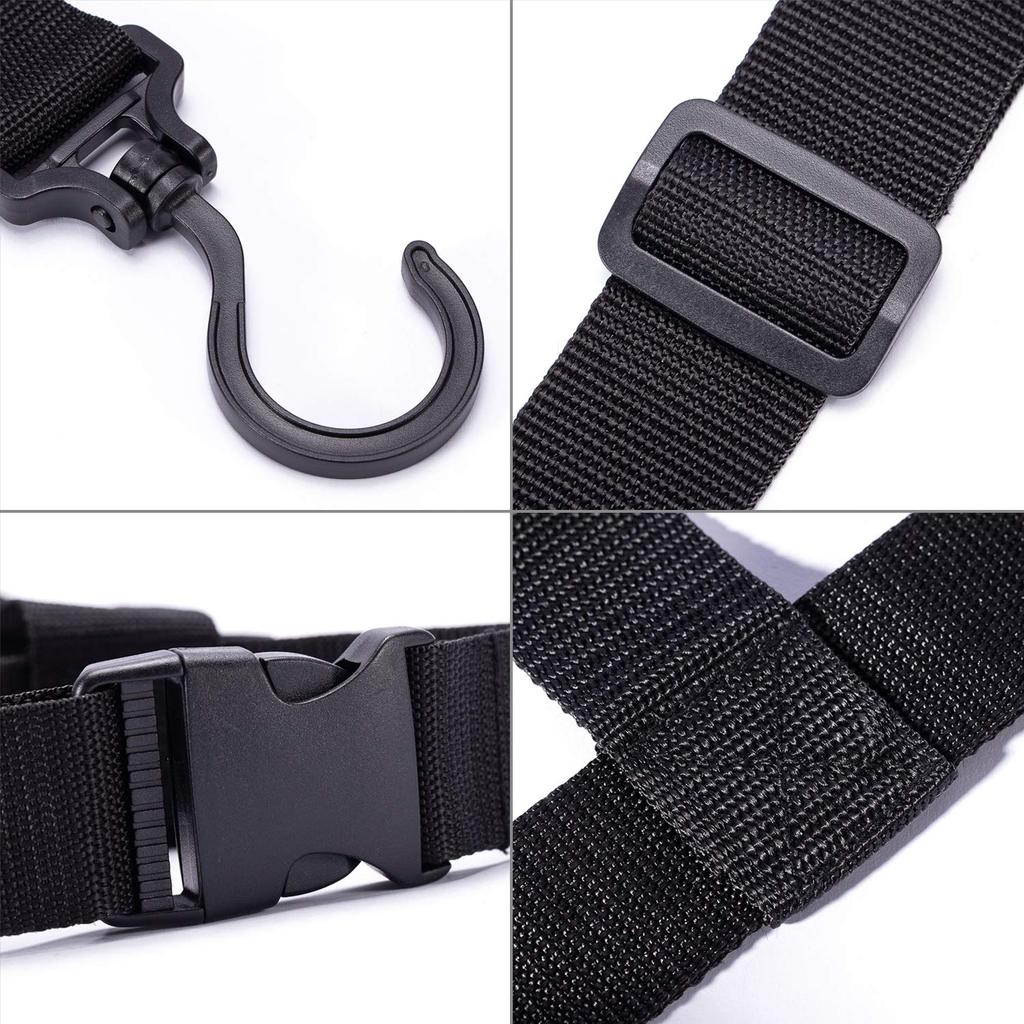 Bassdash Wader Hanger, Boots Hanger, Drying Hanger for Wading Shoes, Boots, and Shoes, with Fin Saver