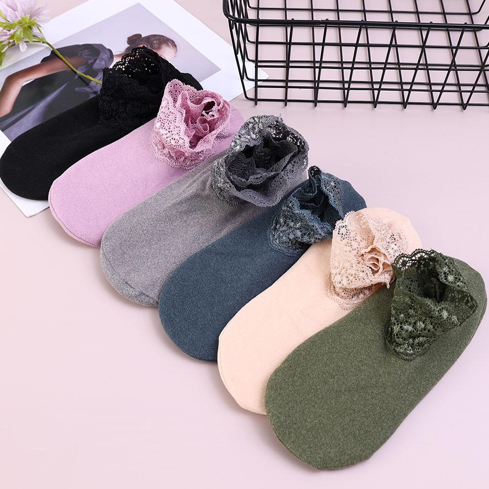 1Pair All-purpose Lace Short Tube Socks