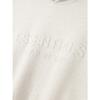 Fear of God Essentials Embossed Essentials Classic Hoodie Oatmeal Heather Men Tops White 192HO256212F