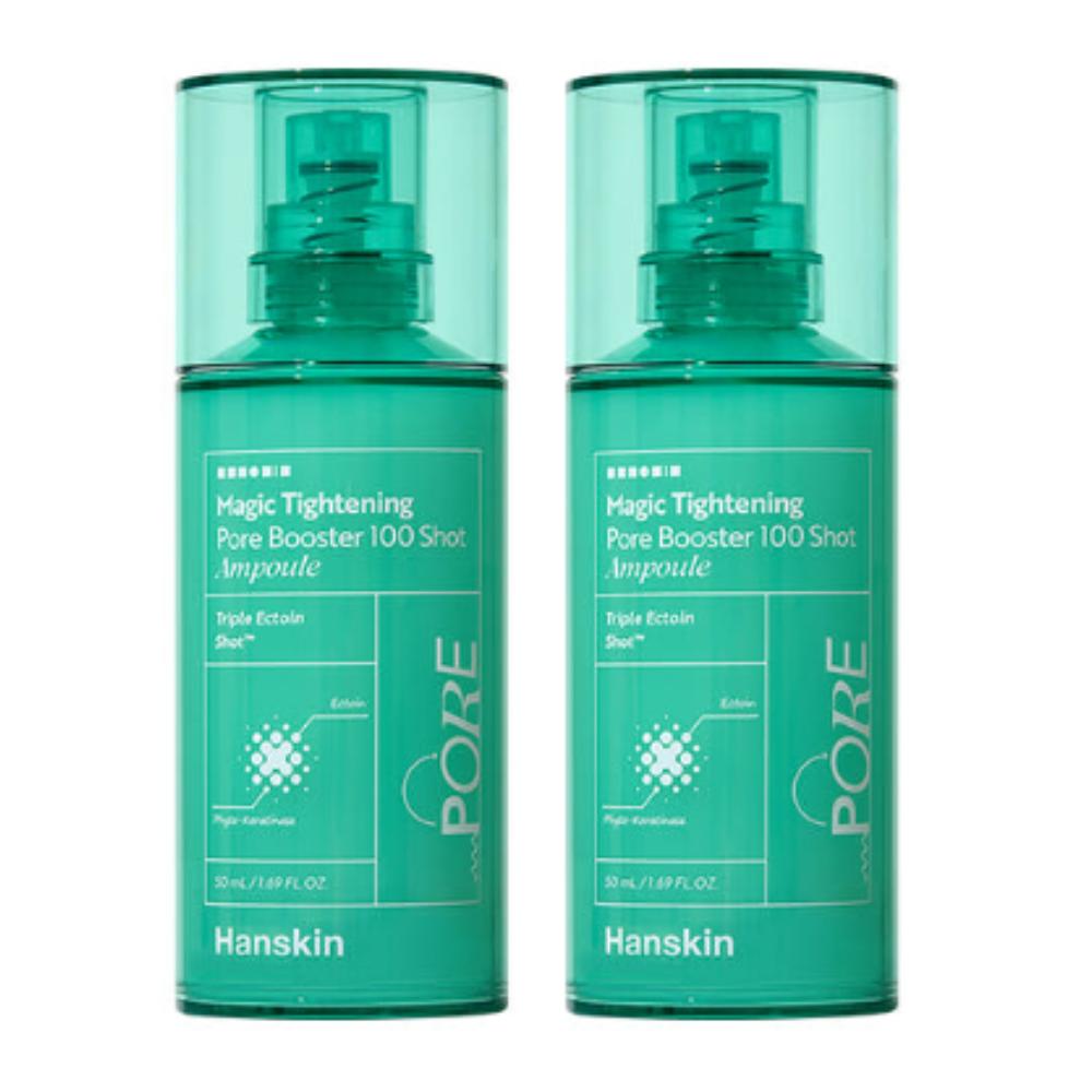 Hanskin Magic Tightening Pore Booster 100 Shot Ampoule 50ml x 2ea