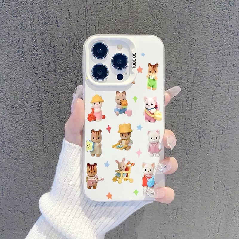 

Clmj Vintage Bear Animals Phone Case For Tecno Spark Go 30C 20 10 7 Pova 6 Camon 20 15 itel P36 A48 S23 Pro 4G 5G Matte Back itel P36 4G