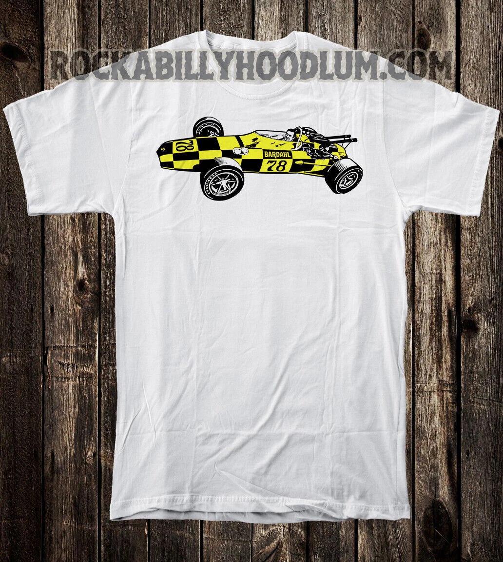 

Ретро Футболка Хот-Род Футболка Дрэг-рейсинг Гонки Масло Магазин Скорости Bardahl 78 L