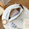 Cute Cat Pencil Case With Polyester Material For Students And Storage Efficiency