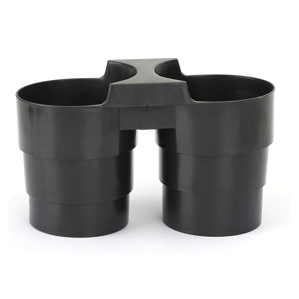 For 14-19 Chevy Corvette C7 C111-039-BLK Dual Extendable Retractable Cup Holder