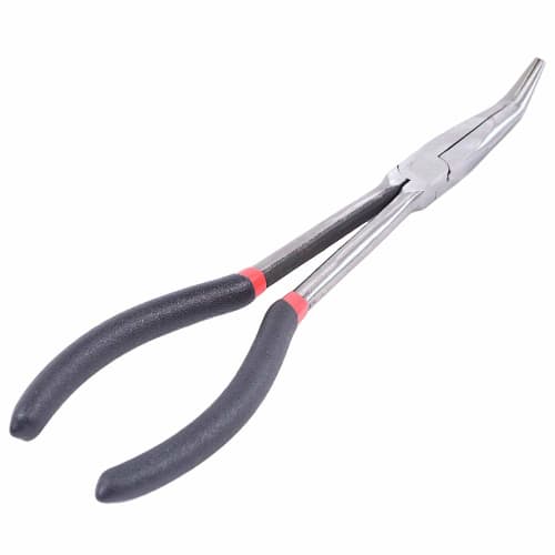 TKY Long Nose Pliers, Tapered, for Crafts, Maintenance, Work, Assembly, Wiring (45)