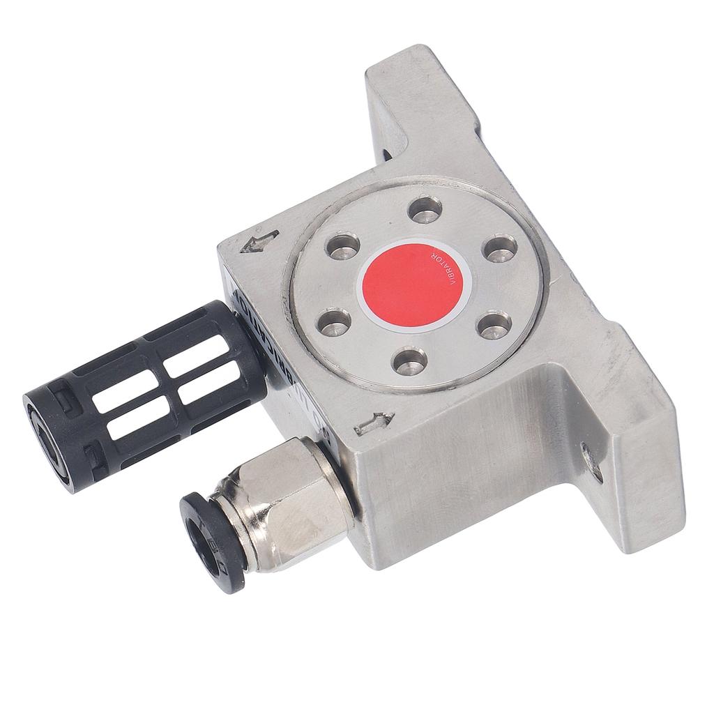 Pneumatic Turbine Vibrator 304 Stainless Steel Inlet Outlet Thread G18in Air Turbine Oscillator