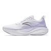 Anta Cloud Feel Simple Polyvalent Absorption des Chocs Rebond Léger Tige Basse Chaussures de Course Décontractées Femme sneaker Blanc Violet 922525537-2