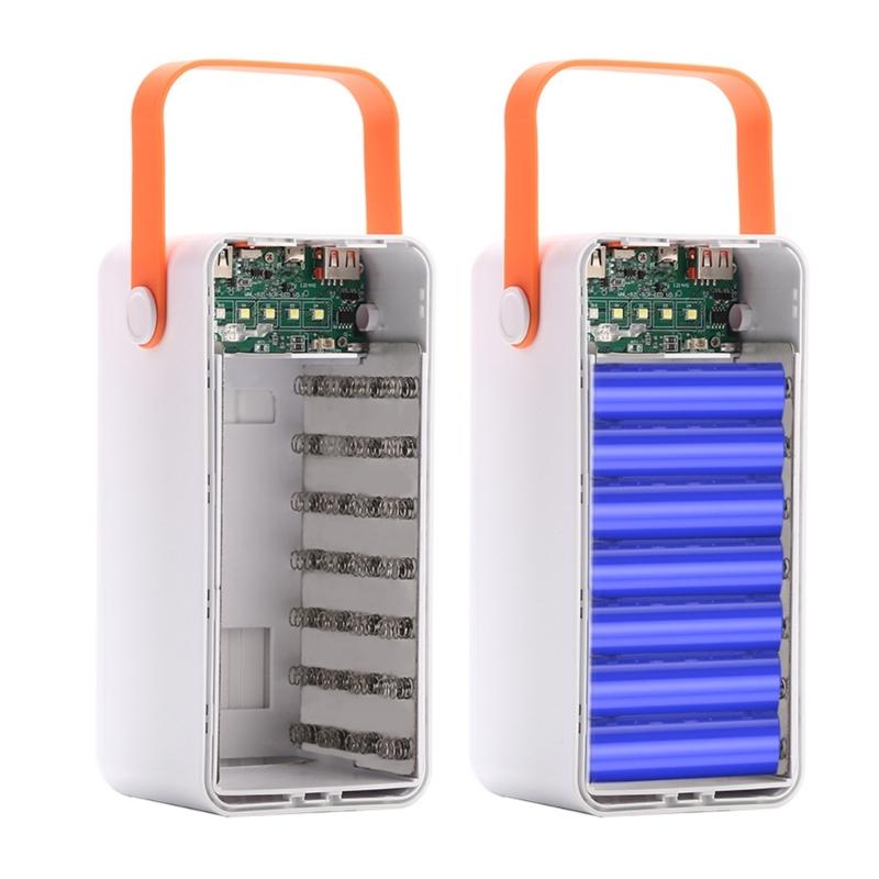 (Ne pas inclure la batterie) Boîtier de Rangement pour Batteries 35 Emplacements DIY 35 Sections Tête Plate 18650 Boîtier Coques pour Chargeur