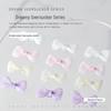 Dreamy Tulle Bow Nail Art Fabric Mesh Set - Pack of 5