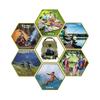 Outdoor Solar Bag Portable Shower Bag 20l Camping Bath Water Bag 19.7x18.5cm