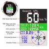 MH Universal 85mm Digital GPS Speedometer Odometer with GPS Antenna TFT Screen Waterproof Voltmeter for 12V Boat Car Motorcycle