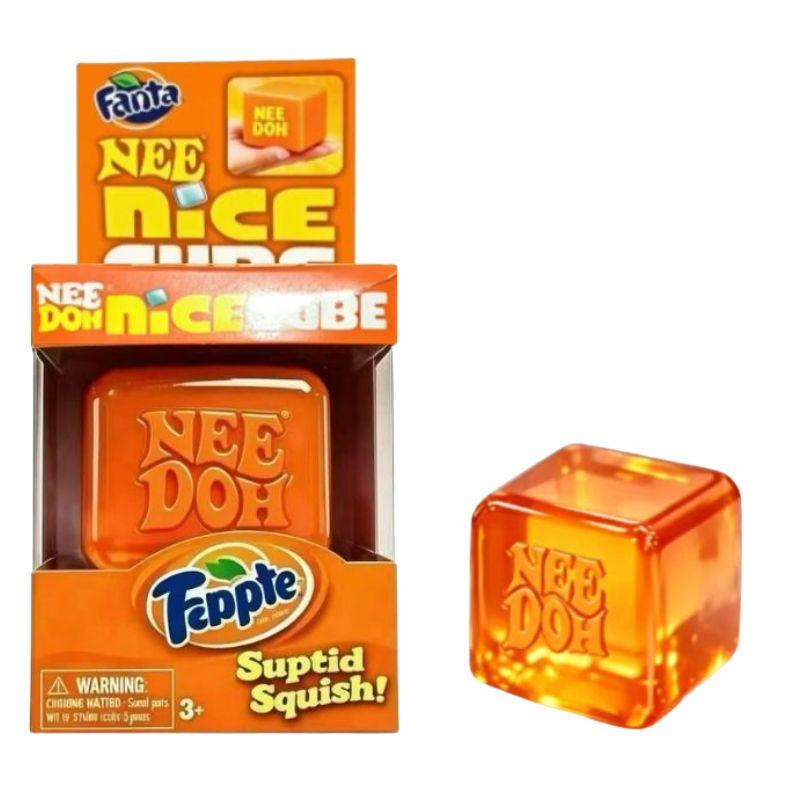 2026 New NeeDoh Fidget Toy Nice Cube Squishy Squeeze Jellyfish Cube Surprise Stress Relief Squeeze Party Gift