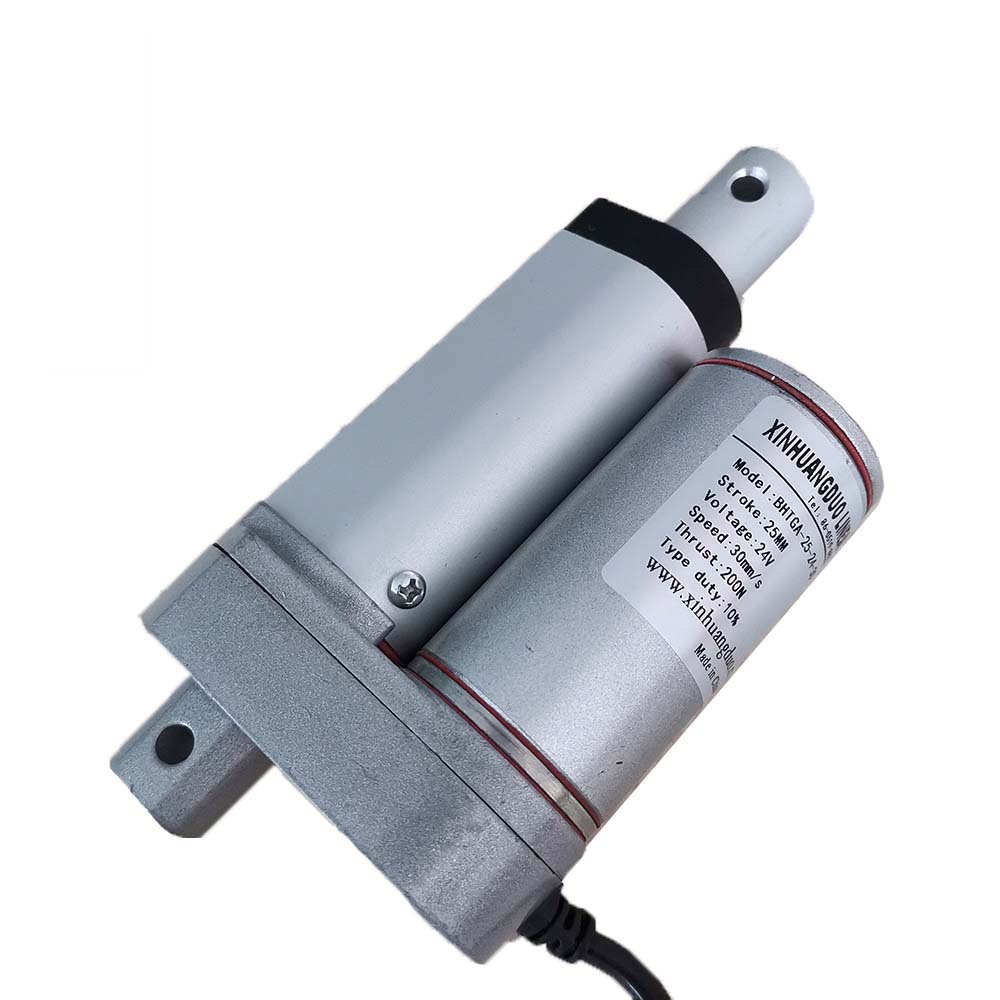 Electric Linear Actuator 25mm Stroke Linear Motor Controller DC12V 24V Thrust 900N,Customized Stroke DC Motor