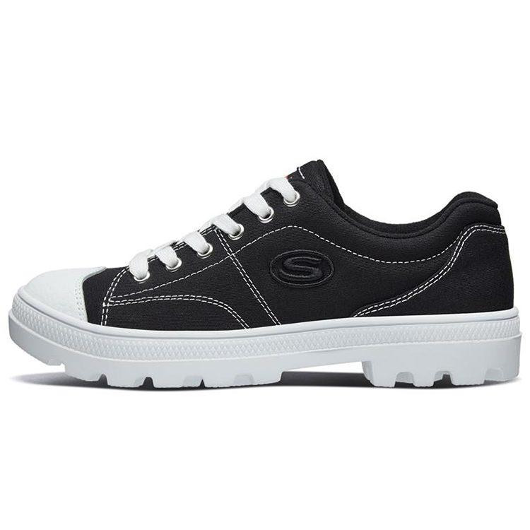 Skechers Roadies Low Top Sneaker Schwarz Damen 74370-BLK 35 white