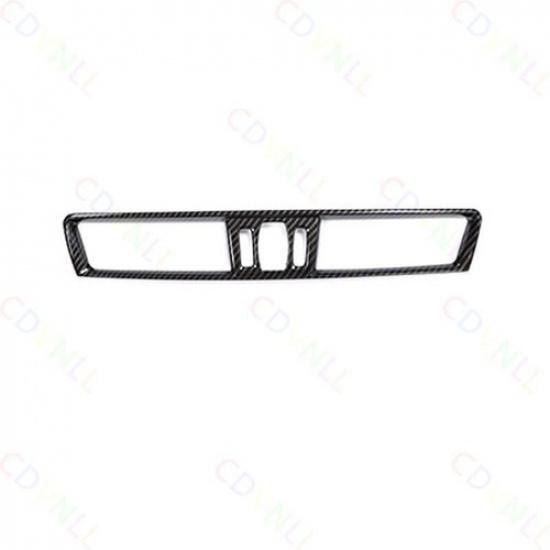 ABS Carbon Fiber Middle Console Air Outlet Vent Trim Fit For BMW X2 2018-2021