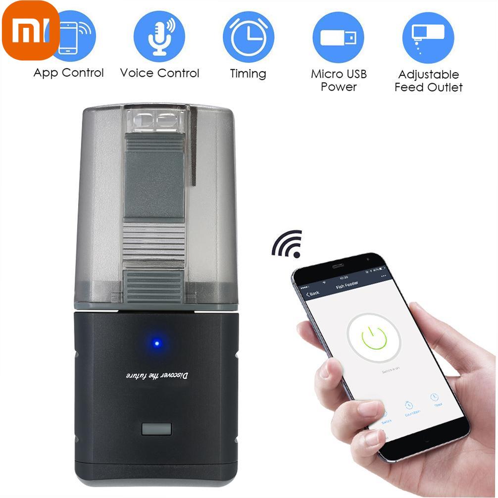 

Xiaomi Automatic Fish Feeder Aquarium Tank Feeding Timer Fish Food Dispenser Adjustable Outlet App Control