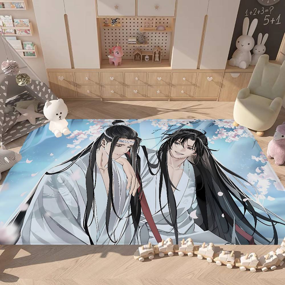 Anime Mo Dao Zu Shi Kitchen Mat Kids Room Bedroom Decoration Balcony Anti-Slip Doormat Living Room Alfombra
