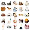 50 Cute Cat and Animal Stickers for Journals, Water Bottles, Laptops