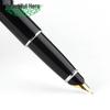 Hero 372-2 Yellow Fountain Pen with Gold Iridium Nib, Gift Boxed for Student and Office Use, Engravable Steel Body.