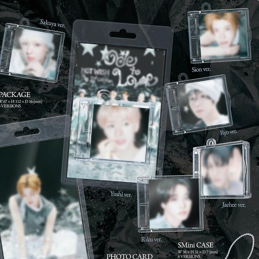 NCT WISH [Ode To Love] 1-й АЛЬБОМ (Sмини вер.) RANDOM