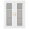 Vidaxl Wall Cabinet, White, 69.5X34X90 Cm