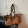 2025 Autumn New Solid Fashion PU Large Capacity Shoulder Bags Stylish Design Hot Trendy Super Cool Casual Tote Bags for Women