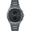 Steer Black Dial Grey Stainless Steel Bracelet Men's Quartz Watch 1513996