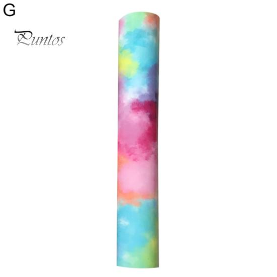 

1 лист теплопередающая пленка Tie Dye DIY Cuttable красочная футболка переносная текстильная виниловая пленка для поделок G