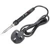 80W LCD Digital Adjustable Temperature Electronic Soldering Welding Iron Tool UK