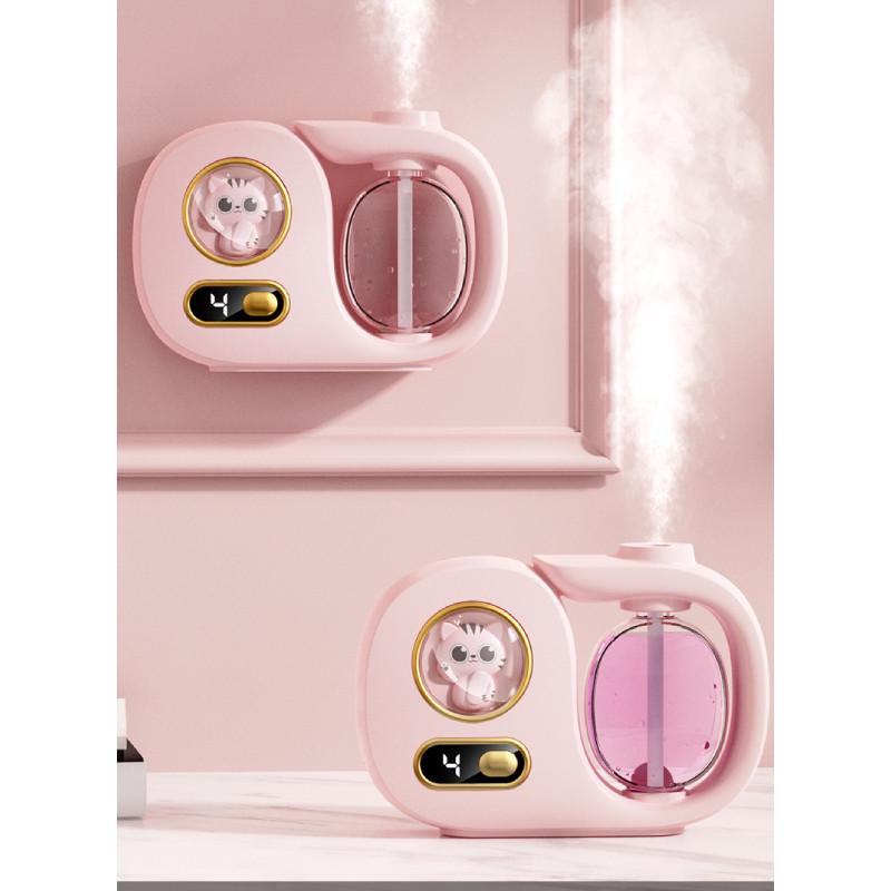 Animal Theme Aromatherapy Diffuser With Rechargeable Waterless Smart Oil For Home Use