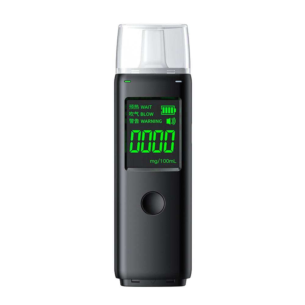 Digital Portable Breath Alcohol Tester Rechargeable Alcohol Detector Electronic Alcohol Tester for Personal & Professional Use
