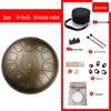 6-inch 11-tone Ethereal Steel Tongue Drum - Beginner to Professional Instrument for Kids & Adults
