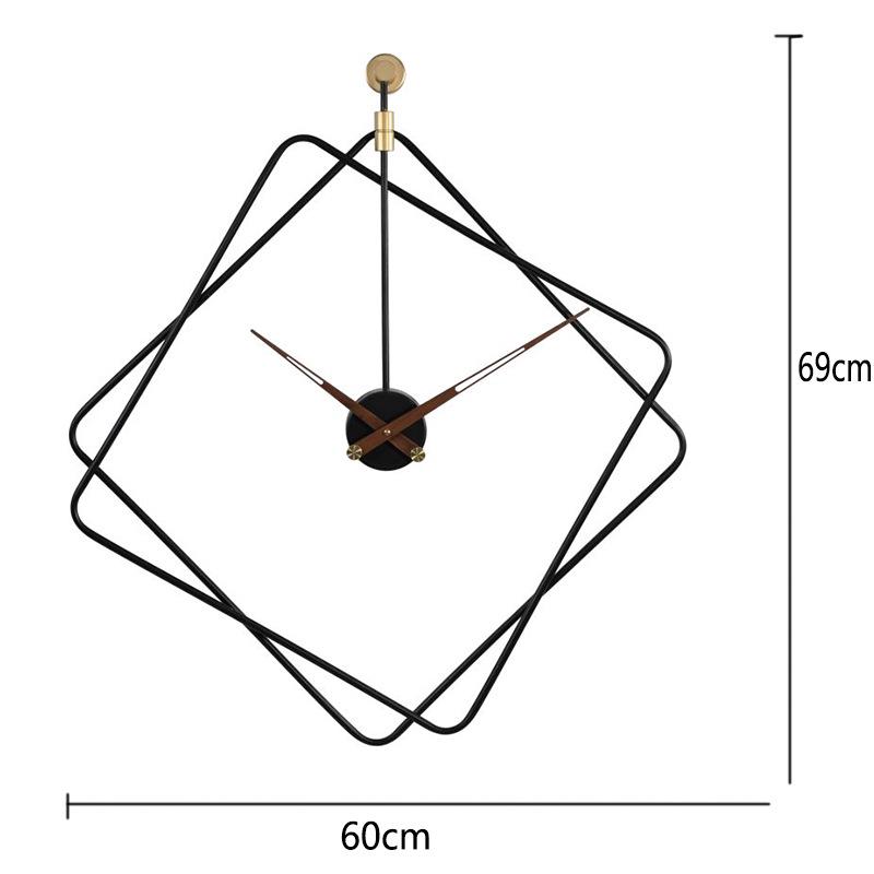 

Художественные испанские настенные часы из железа для домашнего декора