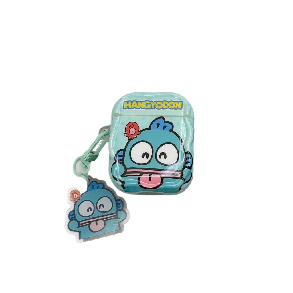 Cartoon tongue ugly fish for AirPods 1 generation earphone case 1pro second and third generation apple bluetooth shell cartoon