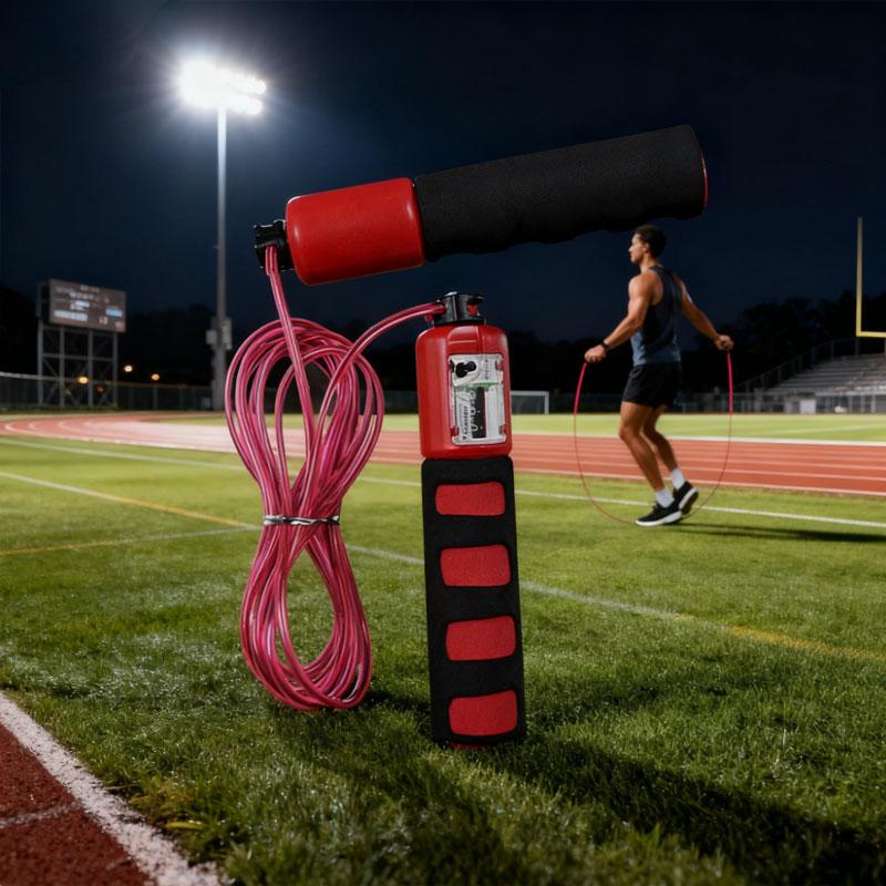 Adjustable Jump Rope Workout  Exercise Jump Rope Kids Adults Tangle-Free Comfortable Handles Slimming Cardio Endurance Training