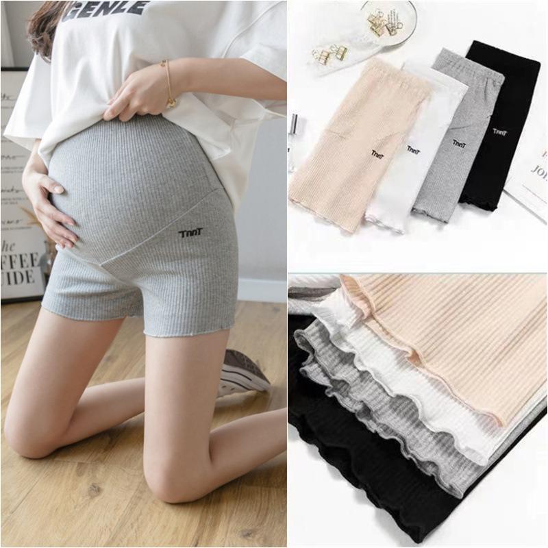 Maternity Safety Pants Summer Shark Pants Thin Outer Wear Female Pregnancy Shorts Anti-light Summer Spring Comfortable Leggings