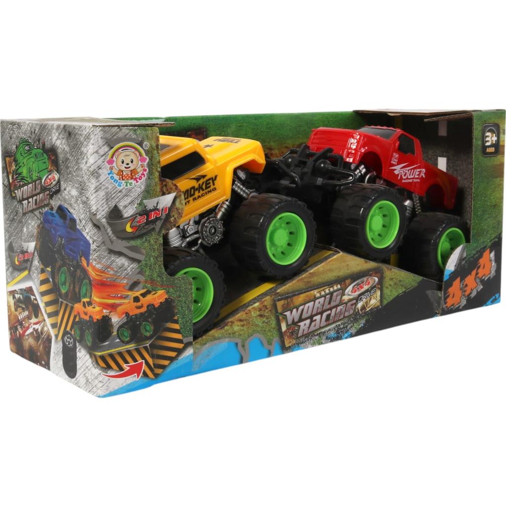 Set of 2 Cars In a Cardboard Box