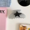 1pc Five pointed star high ponytail hair clip, small shark clip, high appearance hair accessory, summer
