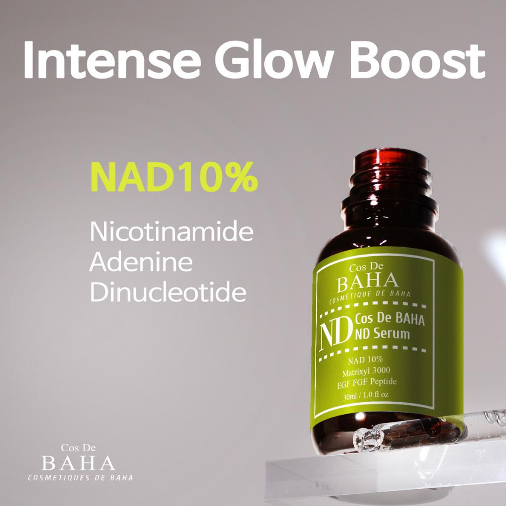 Cos De BAHA - NAD 10% EGF FGF Peptide Serum 30ml (ND)