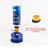 Widesea Camping Stove Propane Refill Adapter Gas Burner Gas Filling Butane Cylinder Tank LPG Saver Camping Equipment