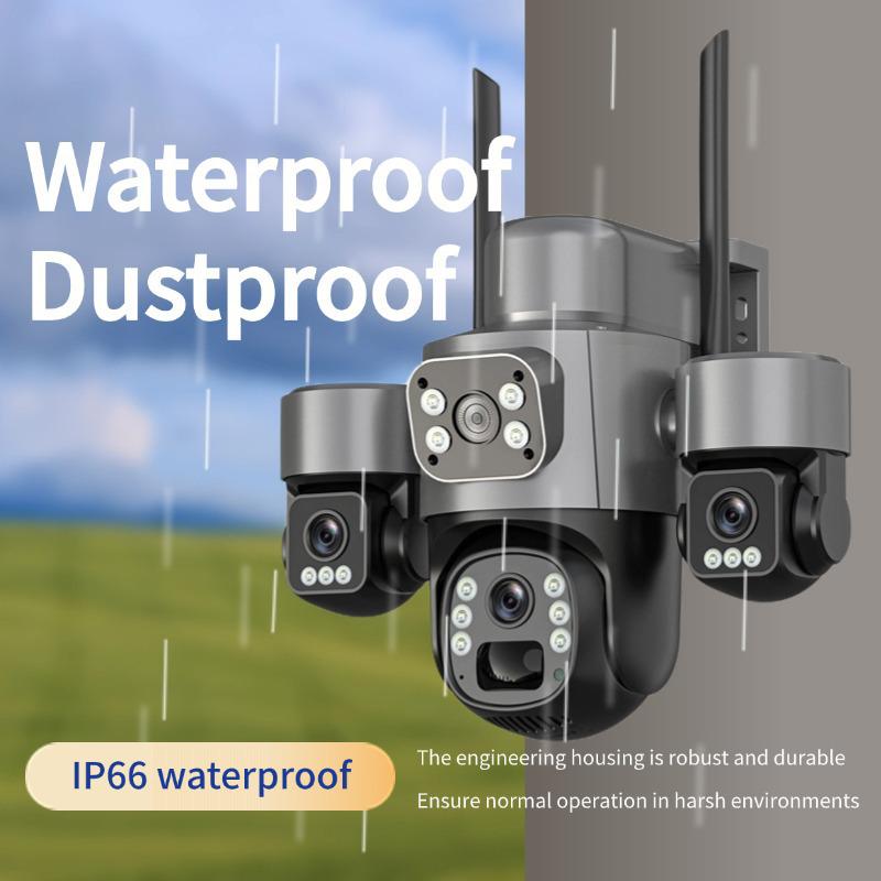 V380 Solar PTZ Wireless HD 360° Pan-Tilt Remote Monitoring Camera