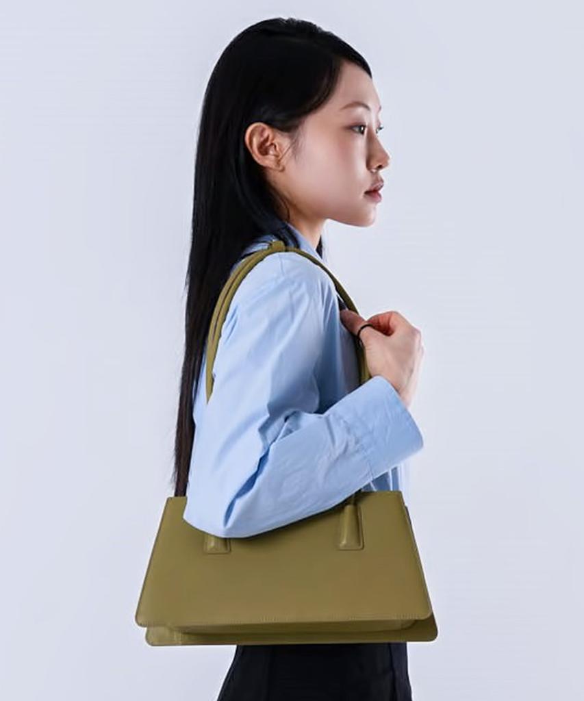 Smithw Trapped Shoulder Bag (Green Moss)