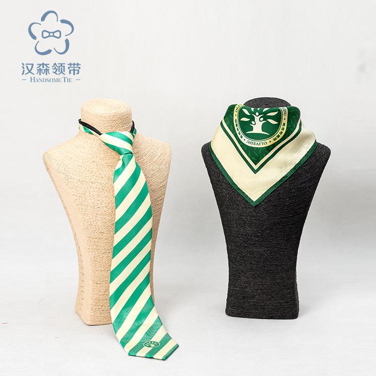 College Tie Jacquard Vocational Tie Polyester Men'S Tie Striped Men'S Tie