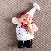 Creative Home Magnetic 3D Chef Decorative Message Sticker Board Stickers Fridge Magnets Note Holder