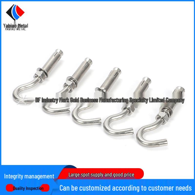 304 Stainless Steel Expansion Swing Hook for Manhole Cover M6/M8/M10/M12